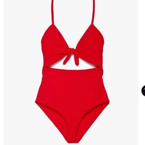 Mara Hoffman Red one piece